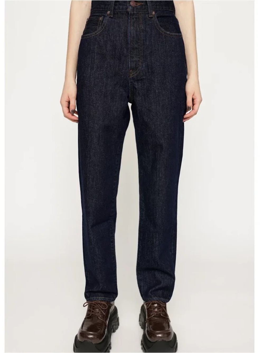 Japan brand SLY Dark Indigo Straight-Leg Jeans